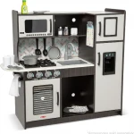 Chef’s Pretend Play Toy Kitchen With “Ice” Cube Dispenser