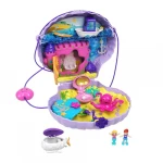 Polly Pocket Travel Toy with Micro Dolls & Accessories