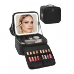 Relavel Makeup Bag with LED Mirror