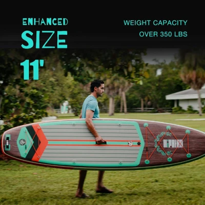 11’ Stable Inflatable Paddle Boards for Adults & Youth of All Skill Levels