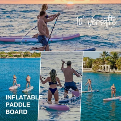 10’ Inflatable Stand up Paddle Boards for Adults & Youth