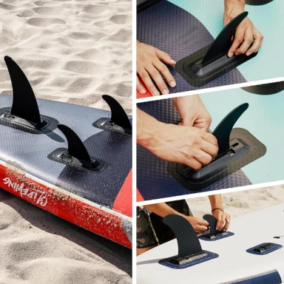 4" Paddle Board Fin Replacement-Easy Slide-in