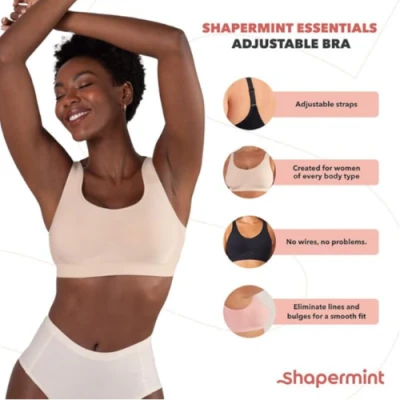 SHAPERMINT Bras for Women Wirefree - Beige Color